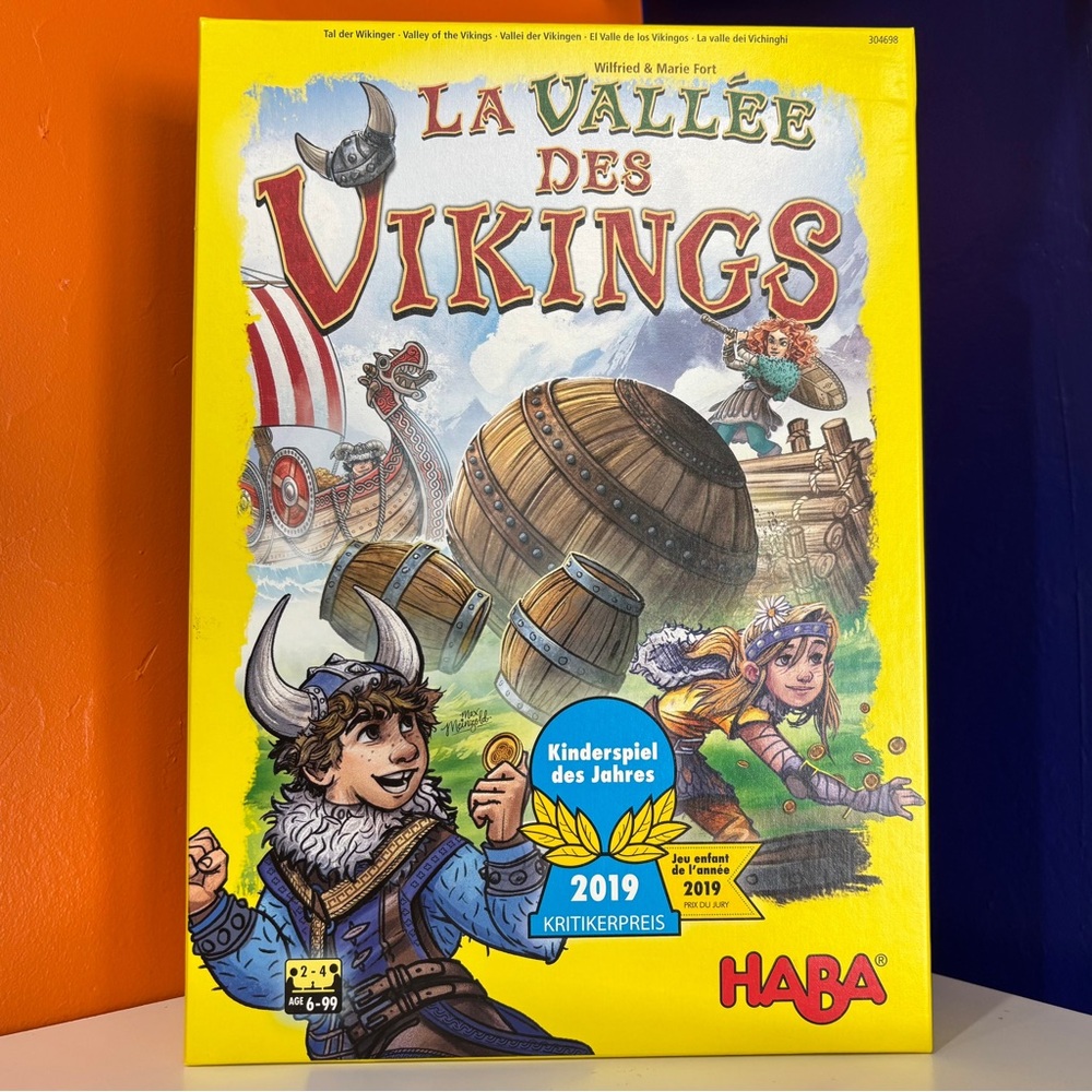 HABA Valley of the Vikings Board Game